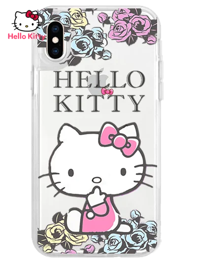 

Hello Kitty Is Suitable for Samsung S6/S7/S8/S6plus/S7edge/note3/4/5 Cartoon Transparent Simple Mobile Phone Case