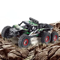 Feiyue Fy06 Fy-06 1:12 Rc Car 2.4ghz 6wd 60km/Hrc Off-Road Desert Truck Rtr Led Lights Metal Shock Absorber Vs Fy03 144001 Gifts 1