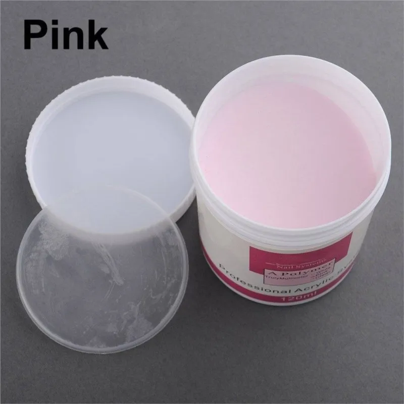 Clear Acrylic Powder 4oz 120ml Polymer Crystal Clear Acrylic Powder  Nail Artistry Premium Acrylic Nail Powder Clear in 120ml 6