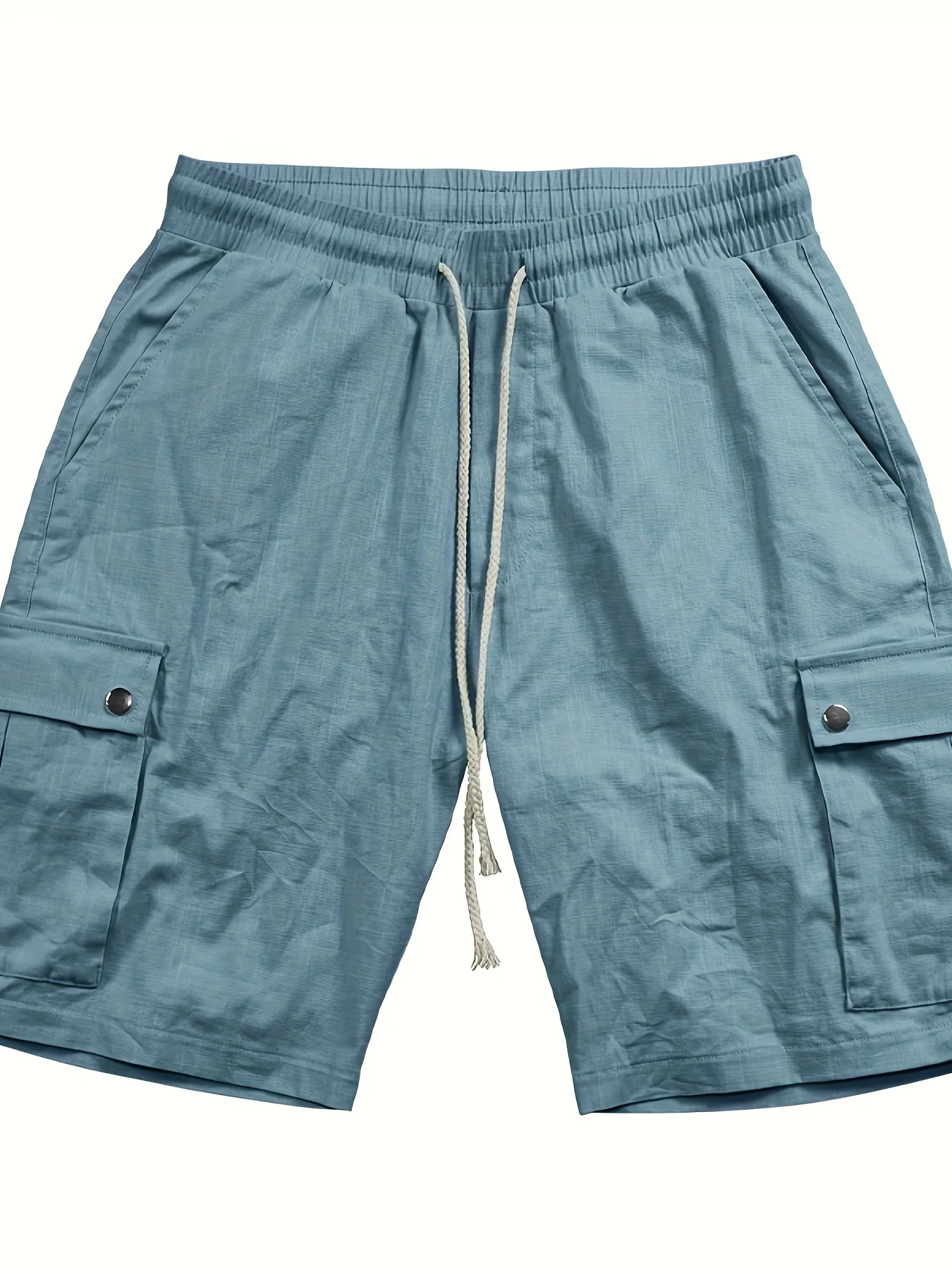 New summer men's trend West Coast pocket Heavy cotton outdoor shorts