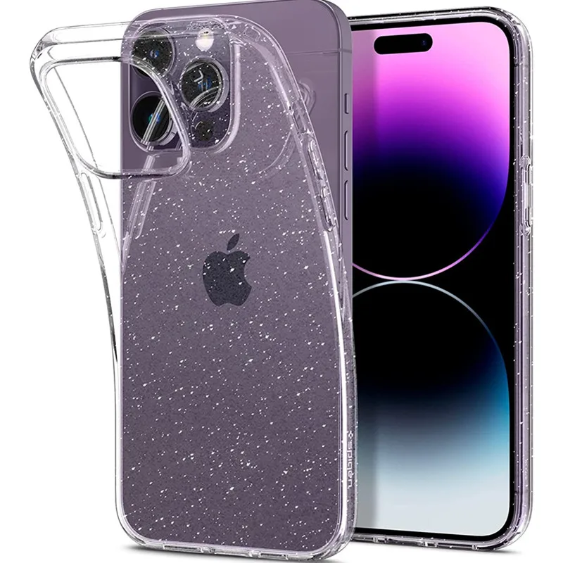 Crystal Clear Bling Glitter Phone Case