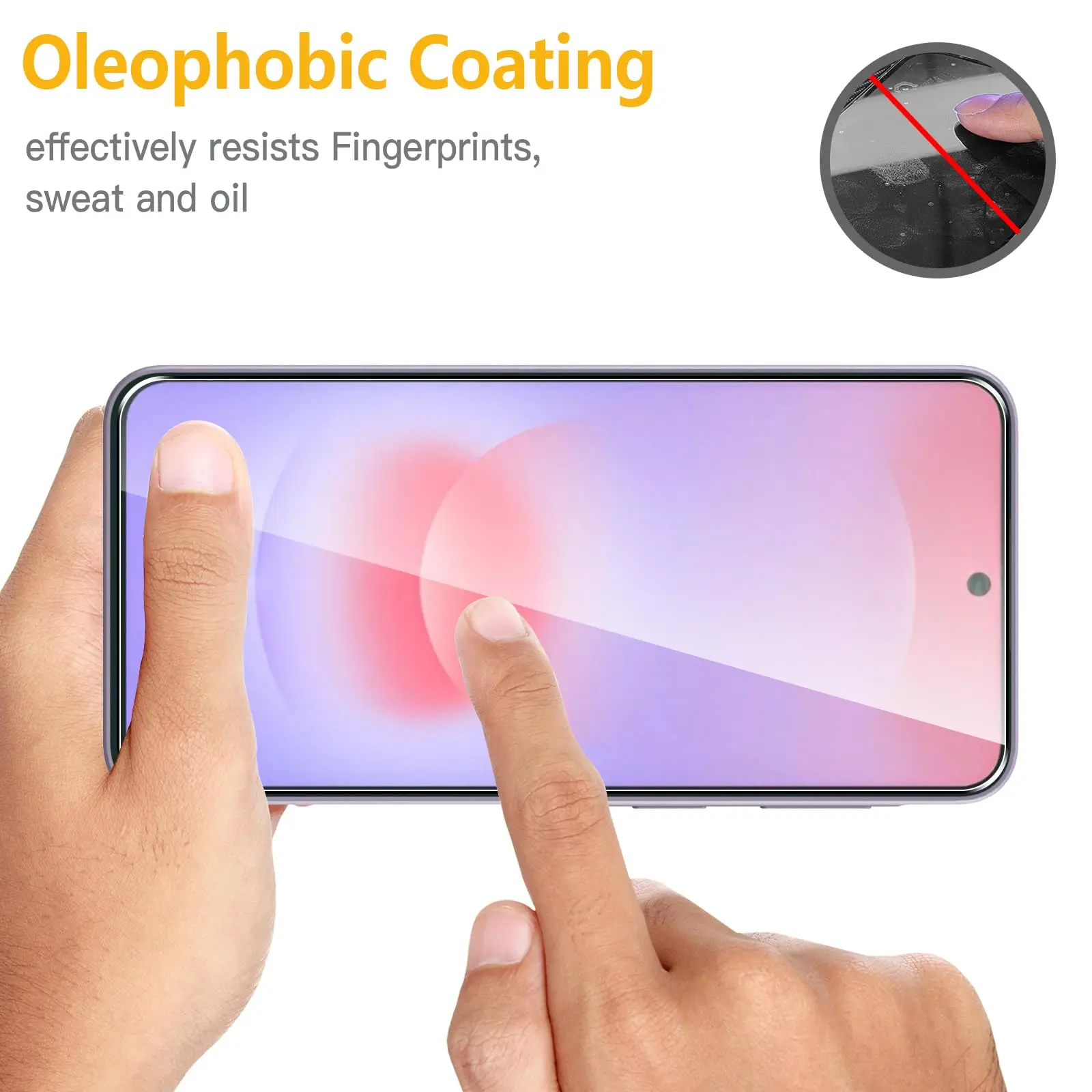 Premium 6.7 Tempered Glass Screen Protector - HD Crystal Clarity, 9H Hardness, Anti-Scratch & Shockproof