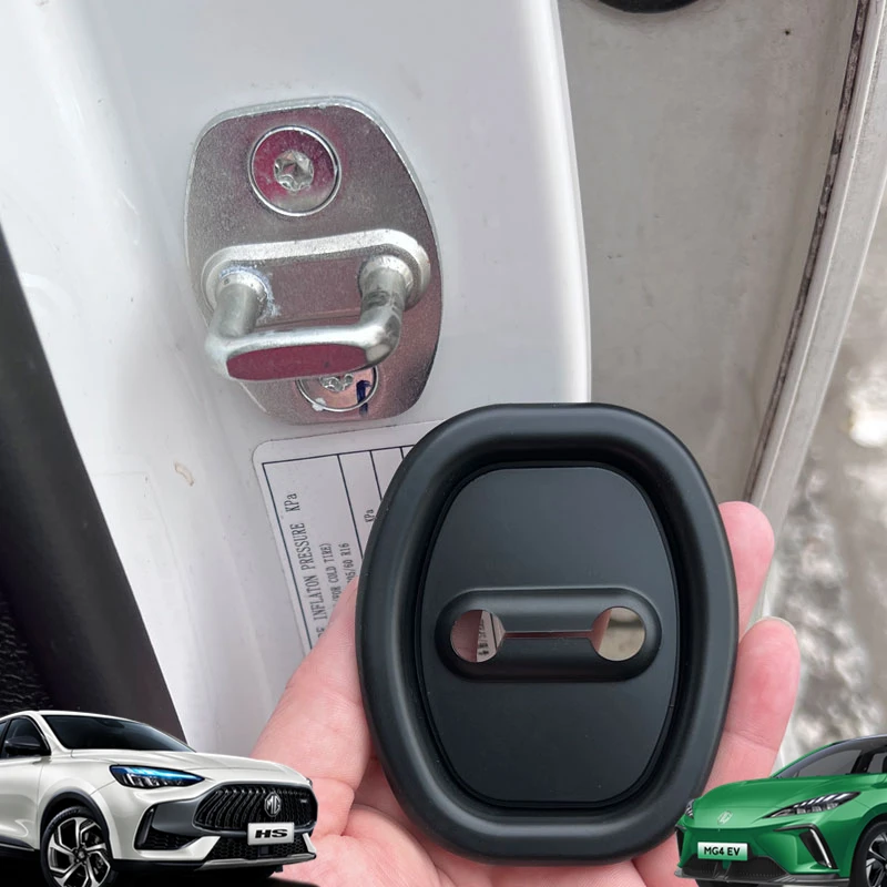 Защитный чехол для дверного замка из силикагеля для MG one MG4 MG5 MGGT MGHS MGZS MGZX RX8 Marvel R Защитный чехол для дверного замка из силикагеля для MG one MG4 MG5 MGGT MGHS MGZS MGZX RX8 Marvel R