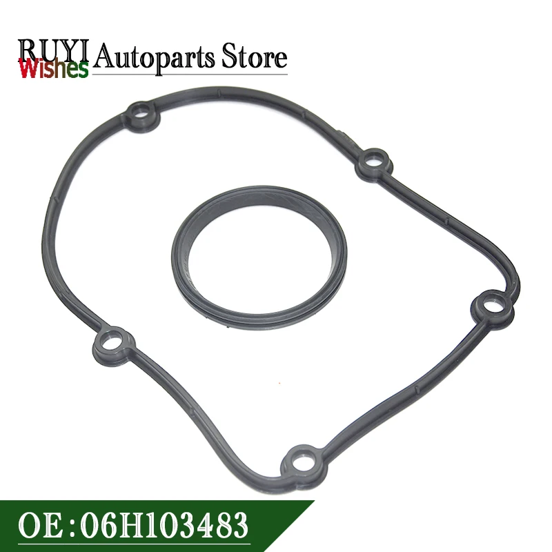 

06H103483 06H103483C 06H103483E New Upper Timing Chain Cover Gasket Seal For VW Jetta EOS Audi A4 A3