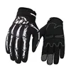 Men Cycling Gloves Outdoor Sport Racing Bike Motorcycle Ghost Skeleton Skull Bone Gloves 3