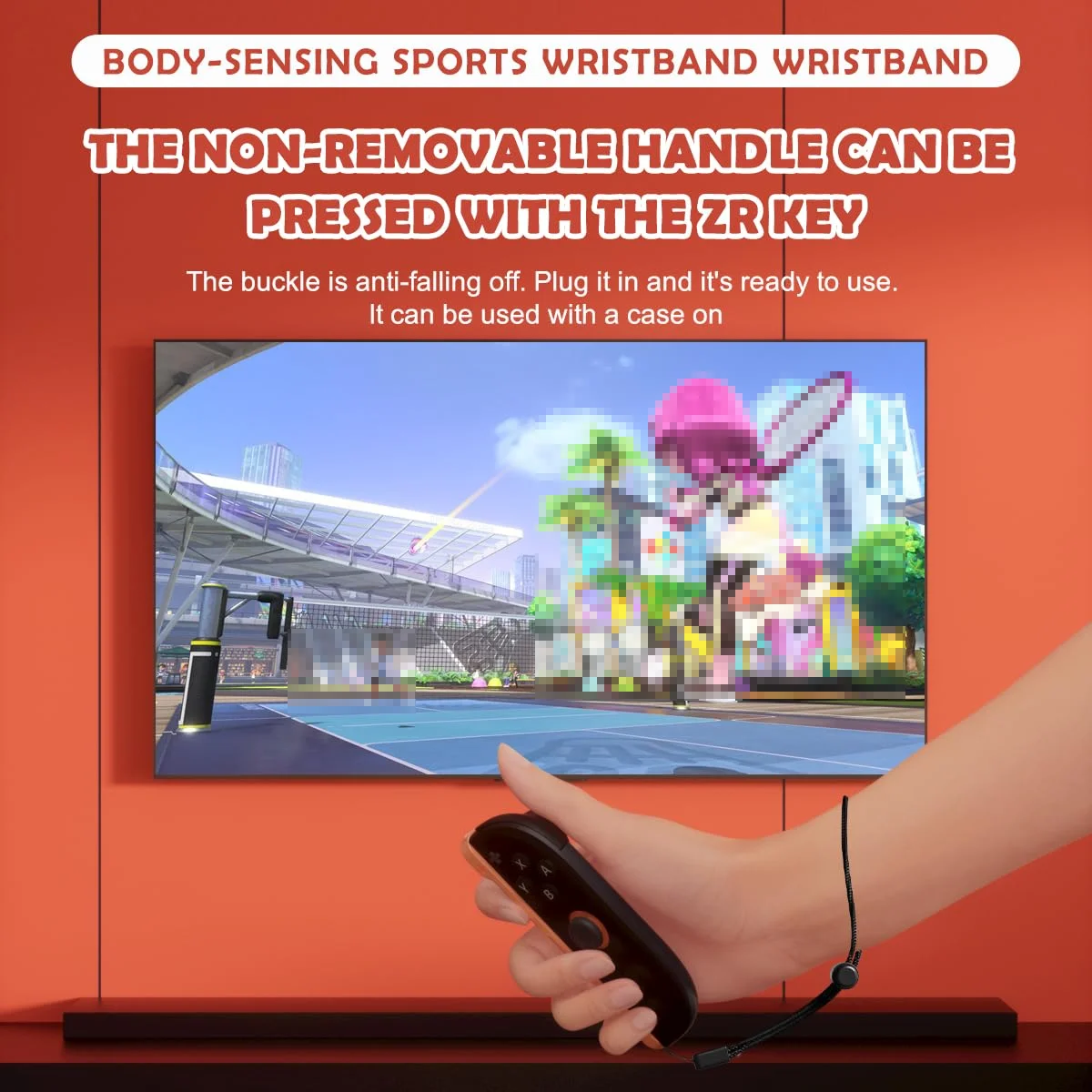 Sports Accessories Set S225 for Switch 2,15 in 1 Family Accessories Kit for Switch 2 Sports Games:Tennis Rackets,Sword Grips,Etc - 2