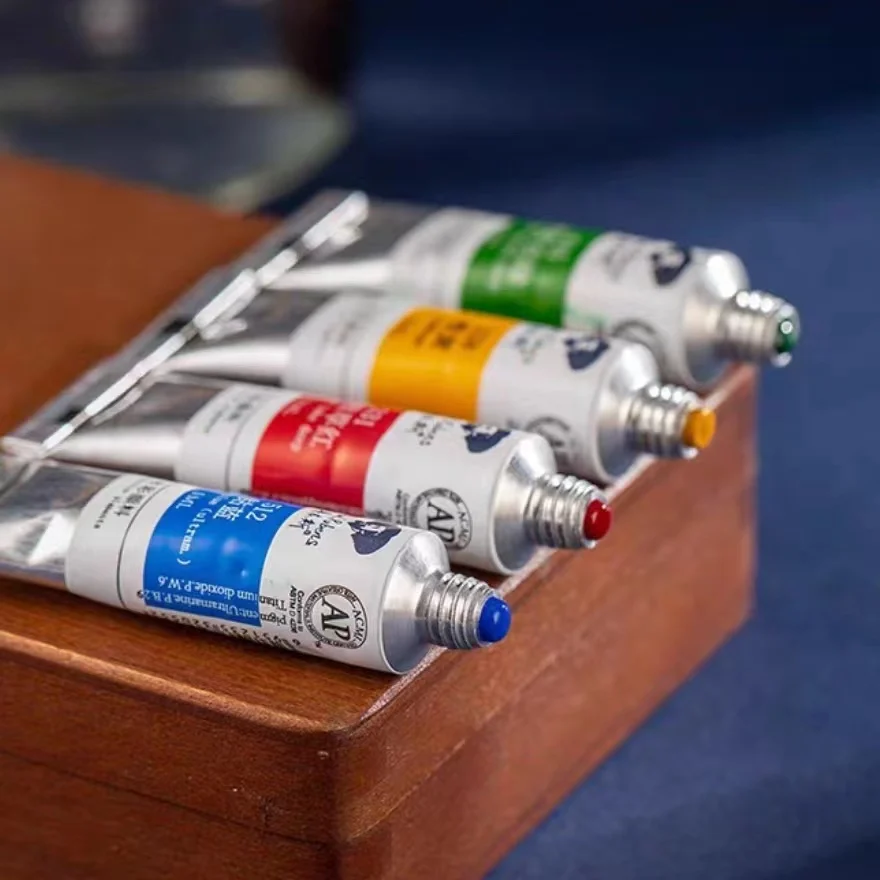 Paul Rubens Watercolor Paint 5ML Tubes 1Pcs Profession Pigment Aquarelle Portable Travel painting For School Art Supplies