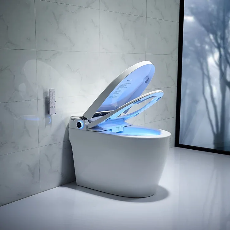 YYHC-Low price one piece wc toilet intelligent automatic sanitary wares 2