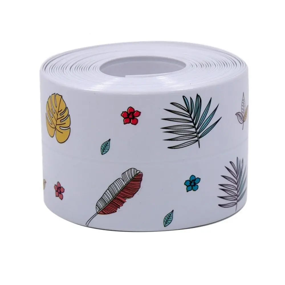 Description Picture 3 of itemFashion Anti Mold Kitchen Sink Waterproof Tape Self Adhesive Self Edge Sink Corner Tape Seal Gap PVC Sealing Strip Wall Corner