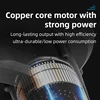 21V Air Blower 2-in-1 Blowing & Suction Cordless Lithium Battery Leaf Blower Dust Collector For Pet Hair Car 0-40000RPM 5