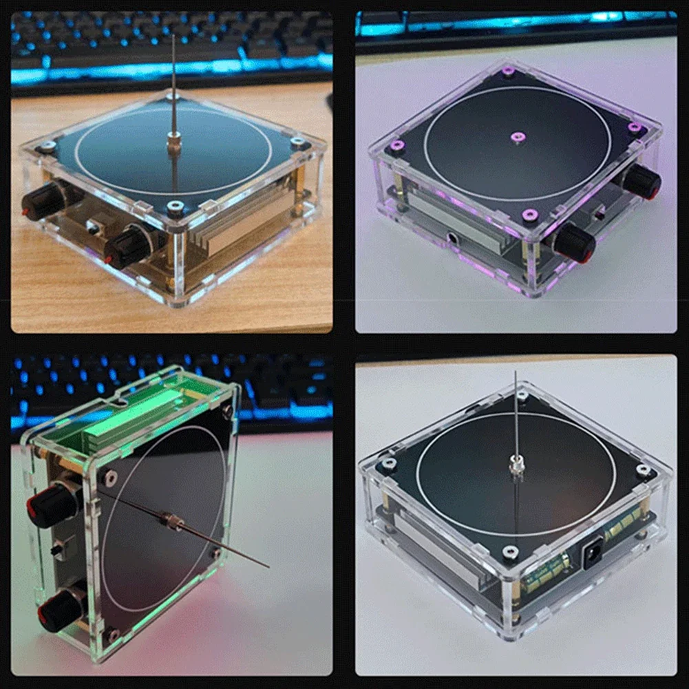 Music for Tesla Coil Speaker Wireless Transmission Arc Generator Multi-Function Bluetooth-Compatible Scientific Experiment Tool