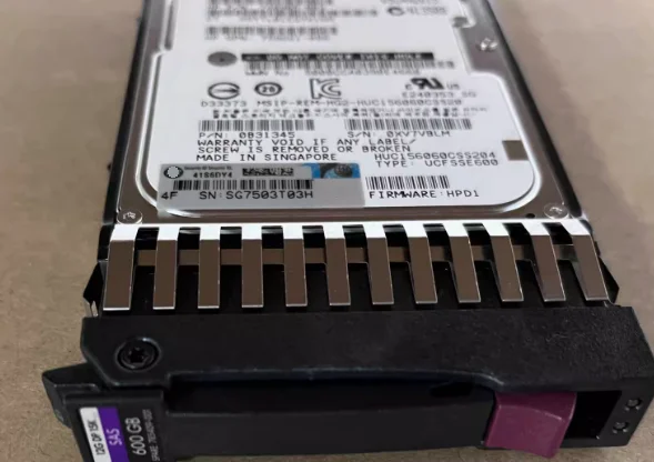 For 785103 B21 785409 001 600G 15K SAS 12G 2 5 hard drive