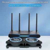 120mm 240mm Fan Router Cooling Fan DIY PC Cooler TV Box Wireless Silent Quiet DC 5V USB Power 12CM W/Screws Protective Net - Image 3