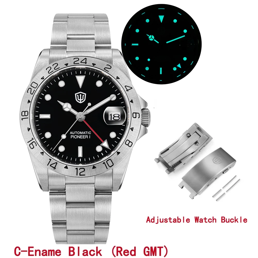 Watchdives WD16570 V2 38mm Pioneer Watch NH34 Automatic Movement