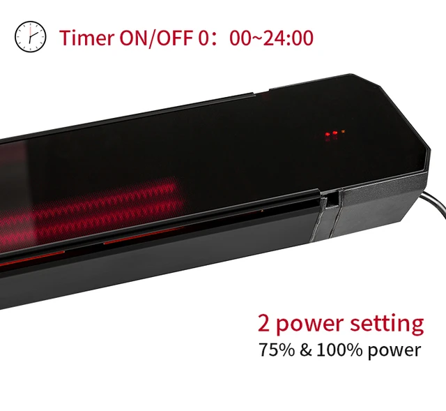 1600w dark ceramic glass heater wifi control fast heating energy efficient  whole space perfection air heater with lamps - AliExpress