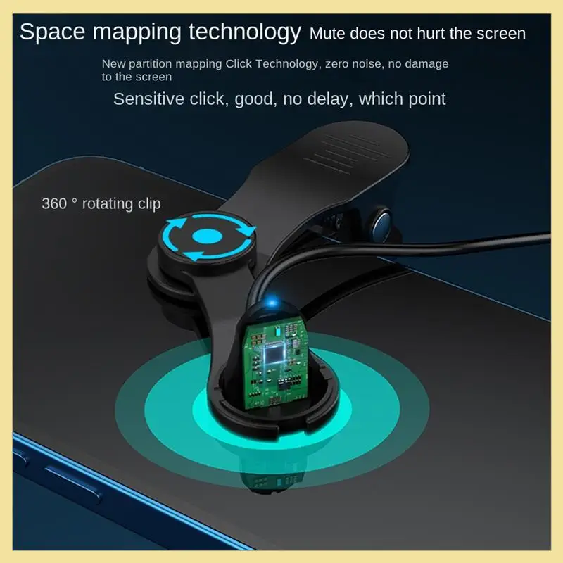 High Quality-App Control Bluetooth Mobile Phone Screen Auto Clicker Simulation Finger Clicker Screen Auto Presser