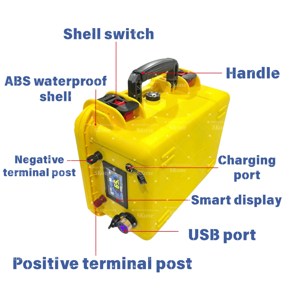 36V Rechargeable Battery for Solar Backup and Portable Power Systems