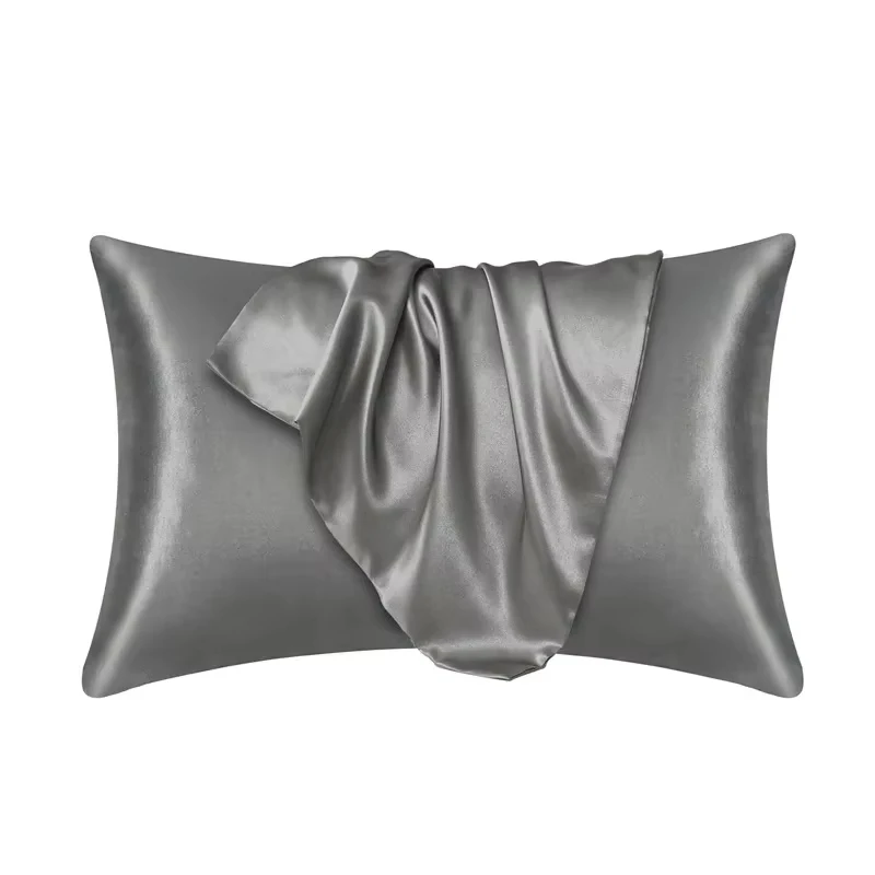 100% Silk Pillowcase Pillow Cover Silky Satin Hair Beauty Pillowcase Comfortable Pillow Case Home Decor Pillow Covers. 5