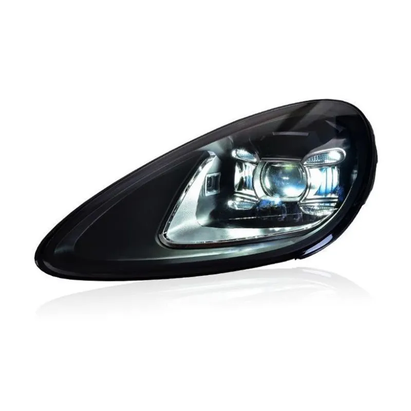 

Headlight Assembly For Porsche Cayenne 2011-2018 Upgrade To 2019 Up LED Head Lamp Auto Light Assssories Facelift Parts
