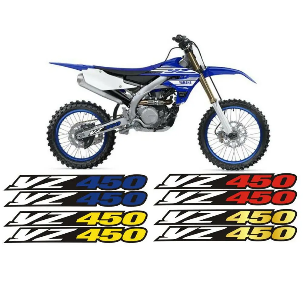 For YAMAHA YZ450F YZ 450FX 2003-2022 01 06 07 08 09 Motorcycle Accessorie SwingArm Air Box Decorate Decals Reflection Stickers