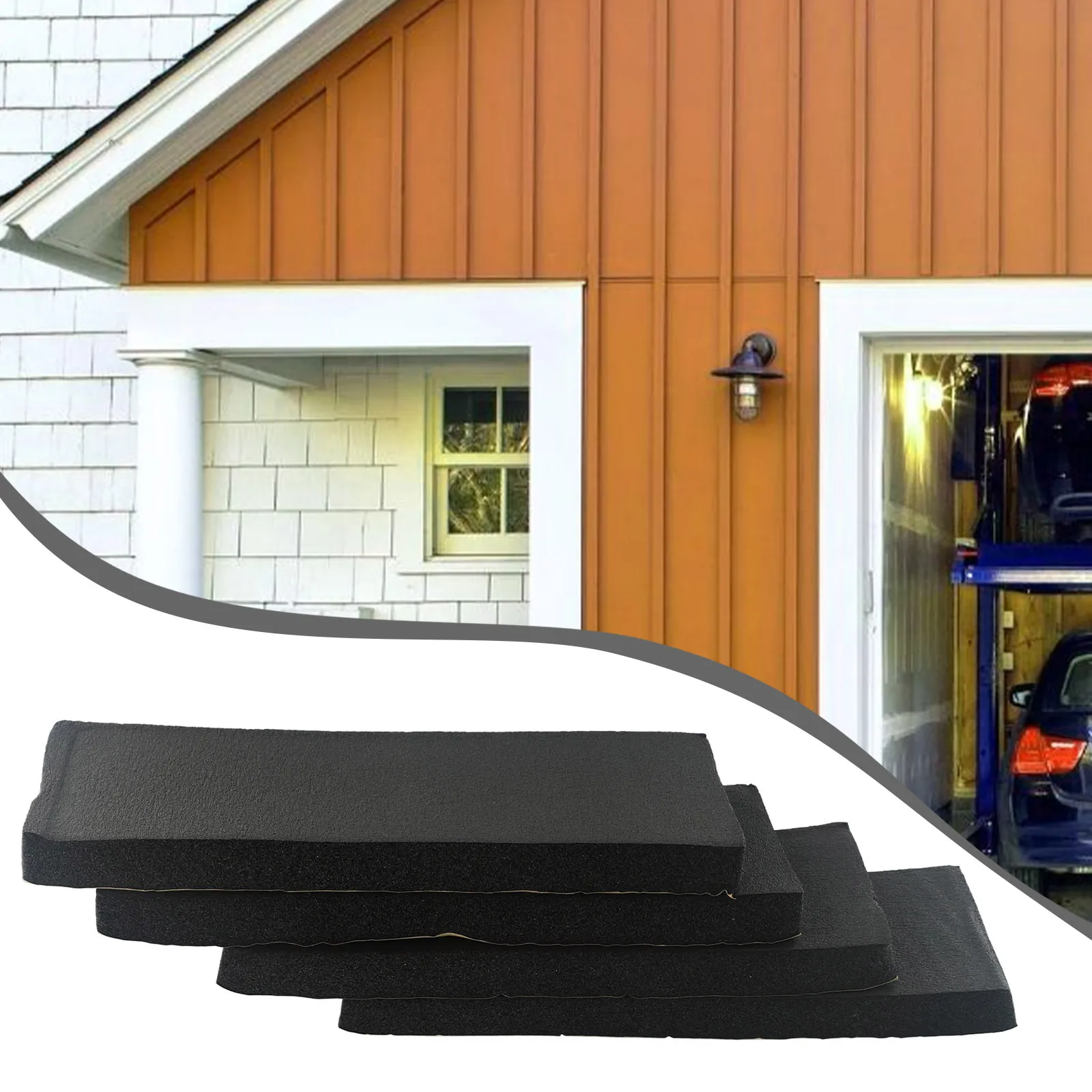 4-Piece Garage Wall and Corner Bumper Guard Set for Parking and Storage Protection