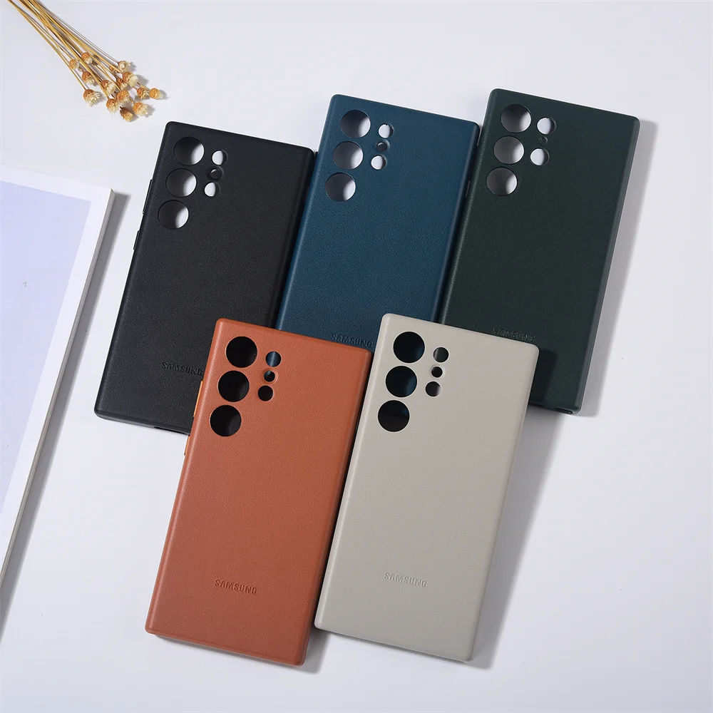 Premium Luxury Leather Shockproof Protective Case