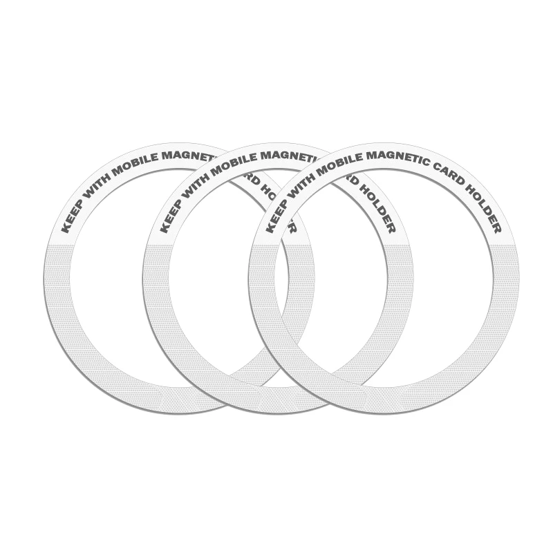 Metal Magnetic Ring Sticker For Magsafe iPhone 14 13 12 Samsung Xiaomi Universal Wireless Charging Strong Magnet Plate Patch