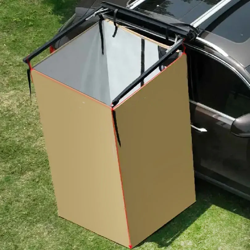 Car Side Shower Tent 4