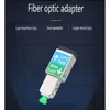 Optical fiber SC-SC adapter UPC cable adapter APC to UPC coupler APC simplex single mode extended conversion pair SC male/female 3