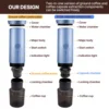 2024 Fully Automatic Portable Coffee Maker with USB Power One-Click Extraction Aluminum OEM Coffee New Design 5