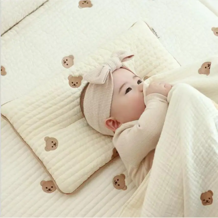 BabyCushionPillowFourSeasonsPrintDesign4025CMSquareMesh
