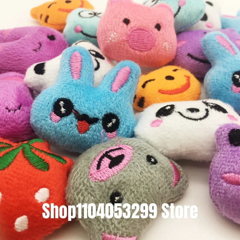 10pcs Children Mini Claw Machine Toys Accessories DIY Prizes Plush Animals Rabbit Panda Strawberry Doll Crane Vending Machines 6