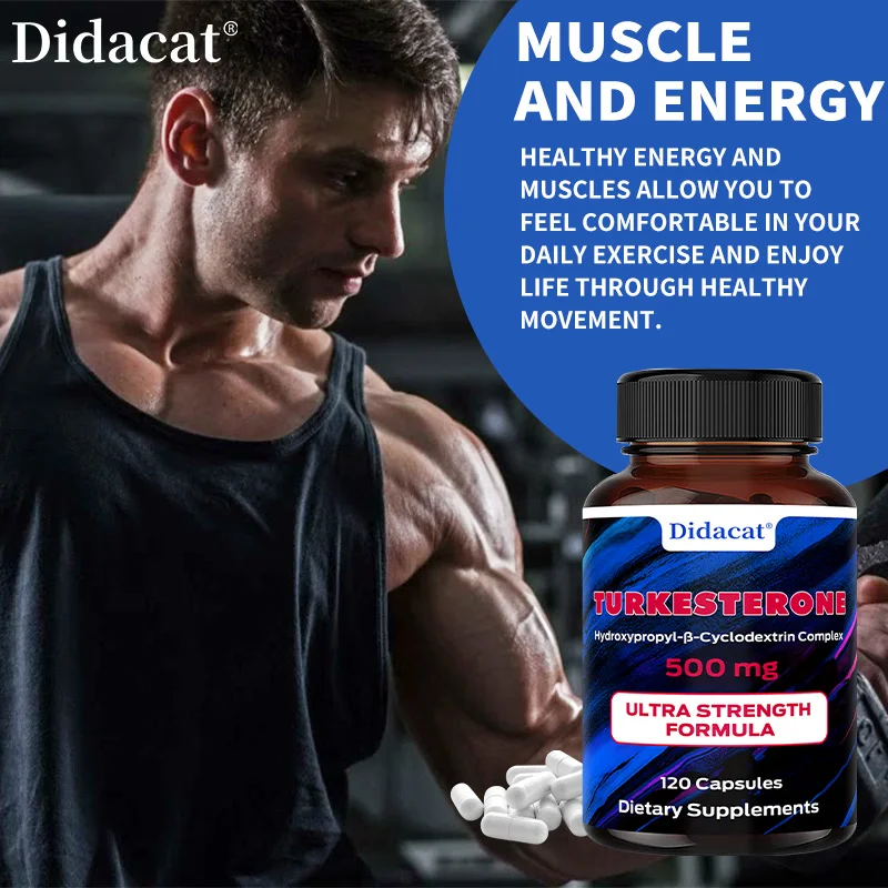 Stamen Ajuga High Potency Extract 10% T&uuml;rkiye Sterol Capsules-Strength, Energy, Muscle Health, Improves Muscle Fatigue