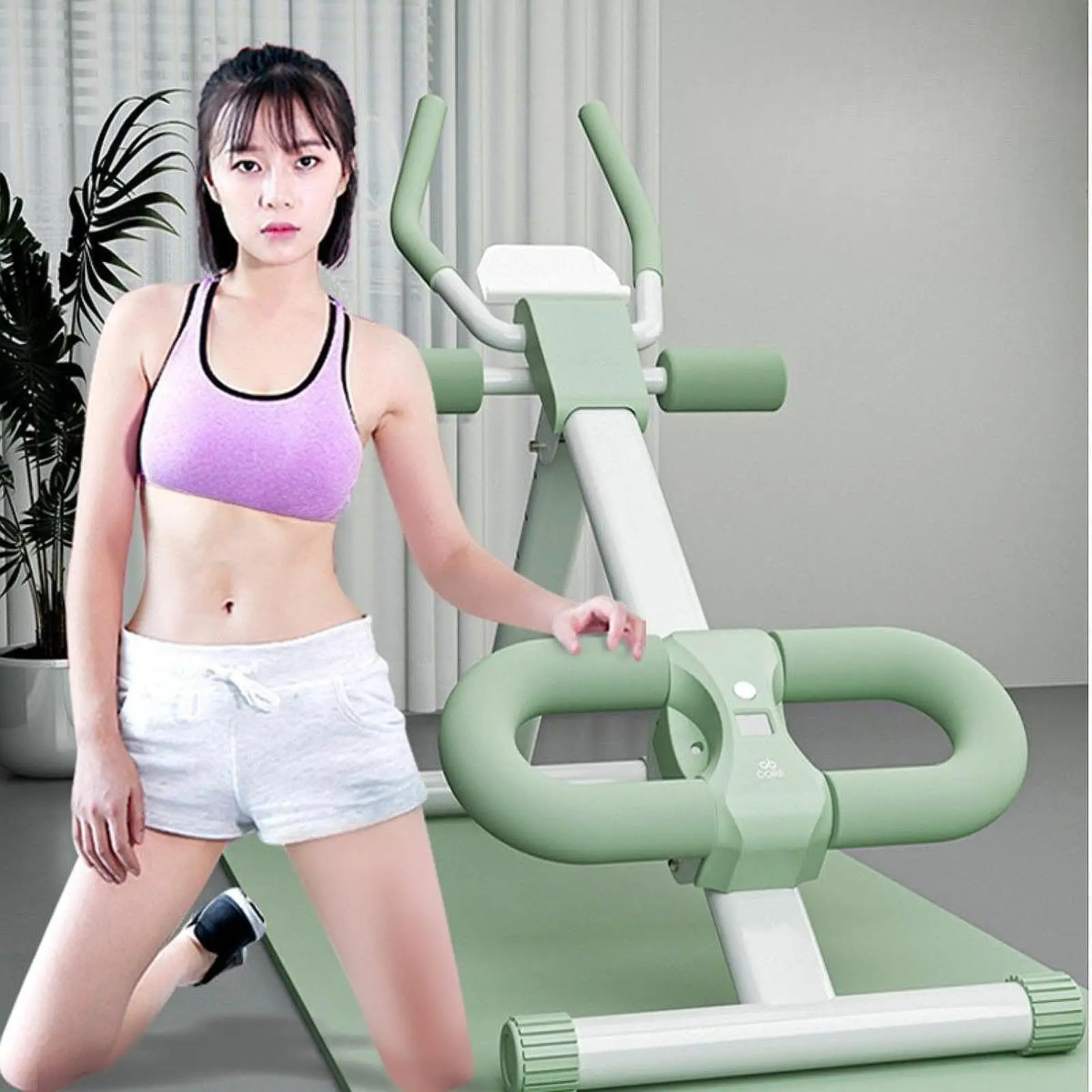 Core Abdominal Trainer Muscle Exerciser Home Use Foldable Strength Training