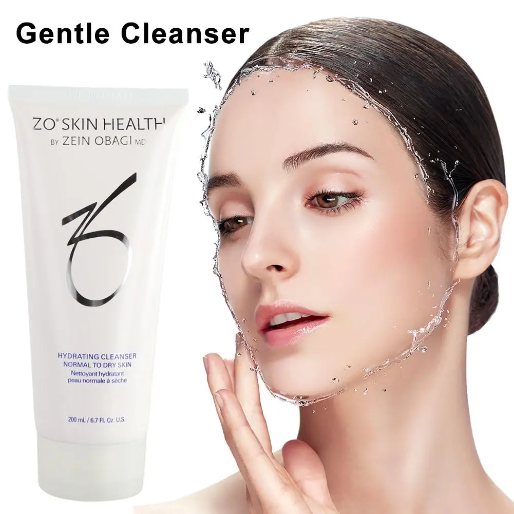 Facial cleanser 200ml face gentle cleanser exfoliating moisturizing cleansing gel face wash