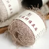 Linen Thin Blend Yarn Spring Summer Hand woven Crochet Thread Fiber Flax Knitting Sew Yarn For Crocheting Needle Work 2