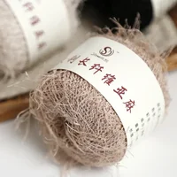 Linen Thin Blend Yarn Spring Summer Hand woven Crochet Thread Fiber Flax Knitting Sew Yarn For Crocheting Needle Work 2
