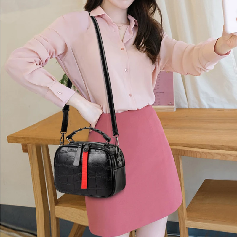 Women 2024 Sac A Main High Quality Soft Leather Luxury Purses And Handbags Women Bags Designer Women Shoulder Crossbody Bags