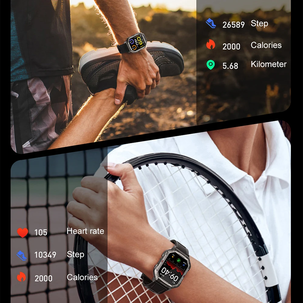 SKMEI 410mAh  Smartwatch 1.83 ġ  ɹڼ    Ʈ ġ ȵ̵ ios