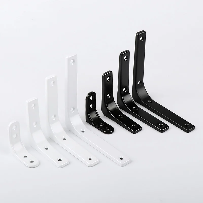 1pcs Stainless Steel Shelf Thickened Wall L-shaped Fixed Bracket Support Shelf Support Frame L word protection angle de meuble stainless steel angle bracket furniture hardware angle bracket angled furniture hardware angle connector
