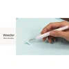 NICAPA Vinyl Weeding Tool,Weeder Tool,Weeding Paper Scraping Hook,for Cricut/Silhouette/Siser/Oracal 631 651 751 Vinyl 3
