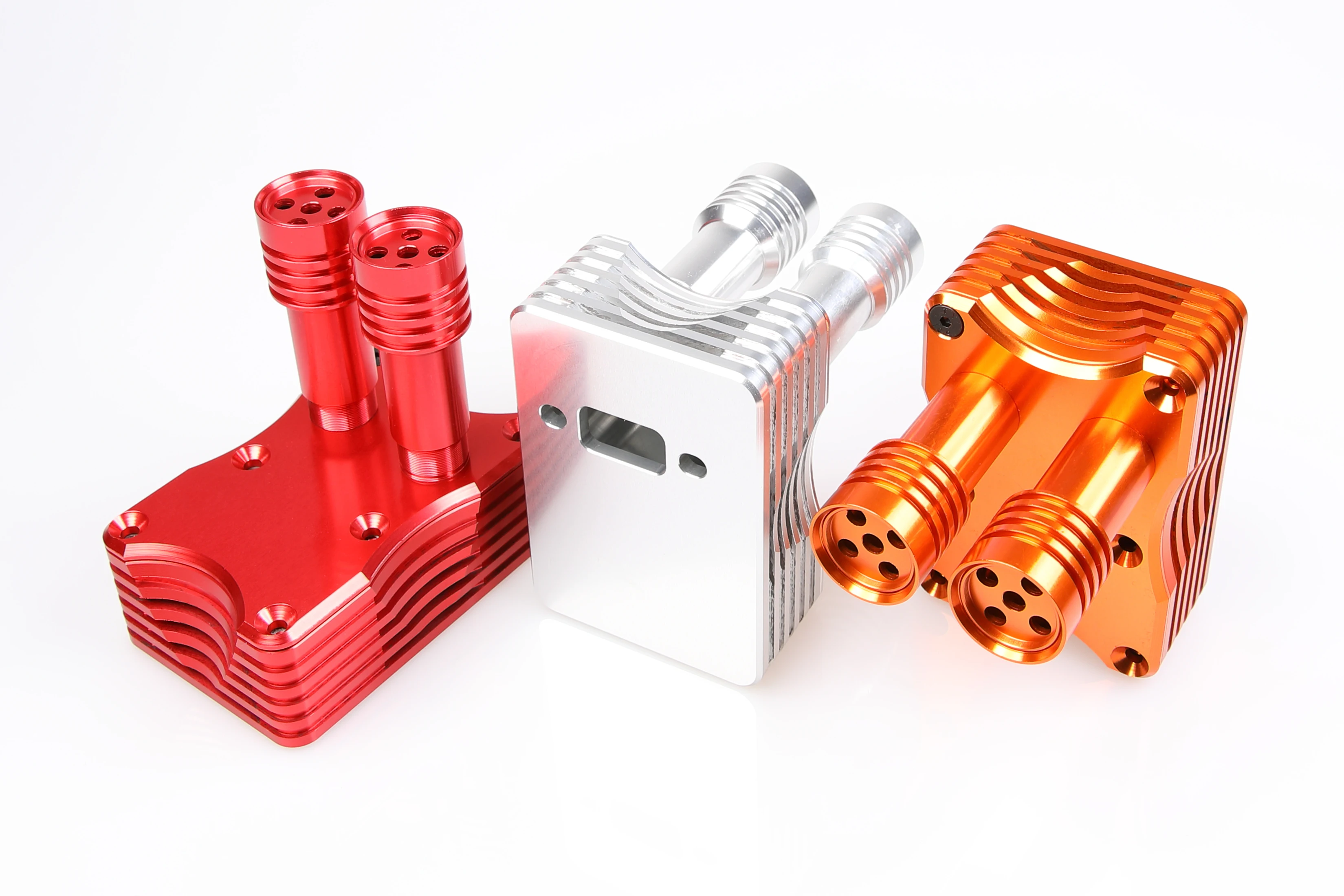GTBracing Metall Integrierte Auspuff Rohr Box für RC 1/5 Auto HPI Baja KM Rovan 5B 5T SS 5SC