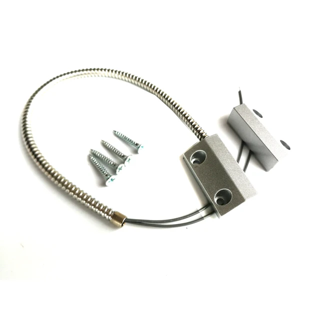 Wired Door Window Sensor Detector Magnetic Switch Normally Closed or Normally Open NC/NO for Home Security Alarm System 6