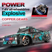 RC Car 1/16 4WD Drift Light Racing Remote Control Car High Speed Four Wheel Drive Radio Controlled Mini Car Model Boy Toy Gift 2