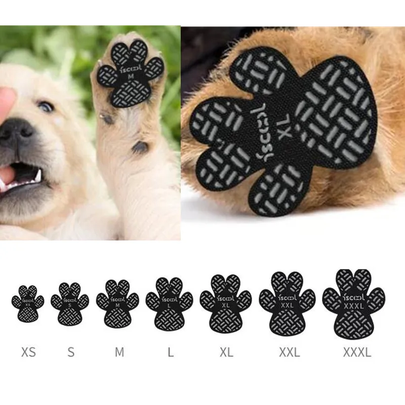 Heavy-Duty Dog Paw Grips Pack with Strong Adhesive for