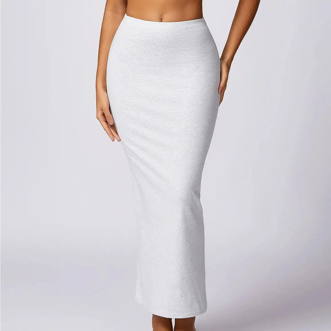 

MODITIN 2024 женская сексуальная юбка для фитнеса средней длины, повседневное красивое цветное приталенное платье с высокой талией в стиле High Street, одежда