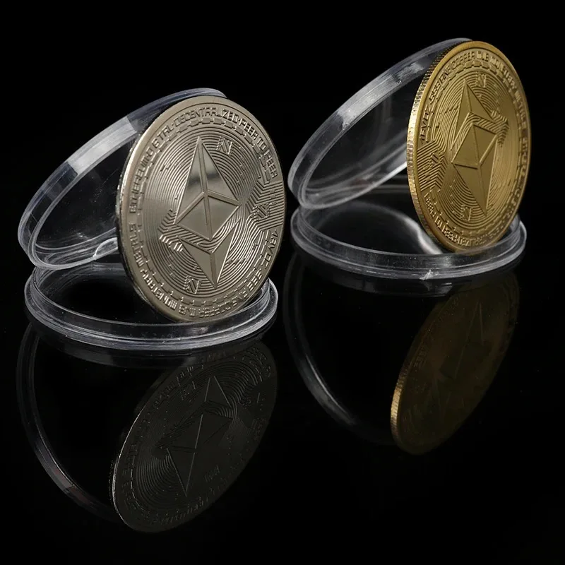 Commemorative Coin Creative Ethereum Coin Art Collection Physical
