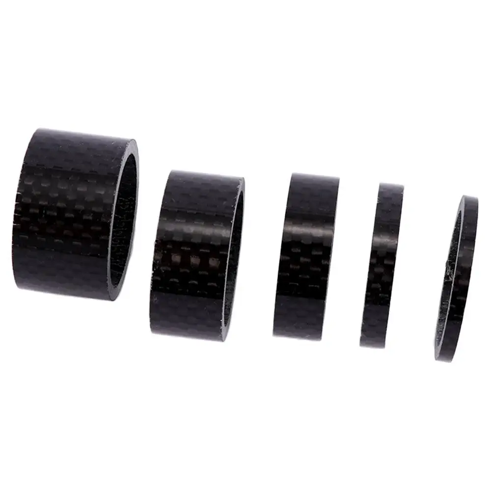 Description Picture 4 of item1pcs/5pcs Bike Accessories Handle Bar Bicycle Headset Carbon Fiber Front Fork Washer Spacing Pad Spacer Headset Ring
