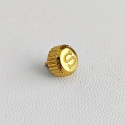 Enhanced Watch Crown Screw - in Case Replacement (2 gold)