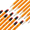 1/5/10Pcs HB Yellow Holder Sketch Pencil Wooden Lead Pencils Childrens Writing Pencils Office Painting Drawing School Stationery 6